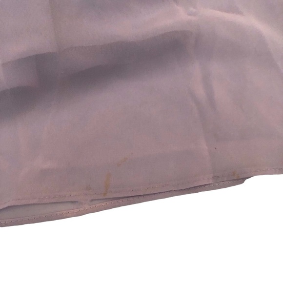 David’s Bridal strapless chiffon dress with pleated bodice Iris - Picture 6 of 9